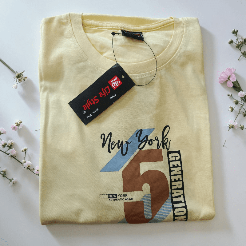 Life Style Print T-shirt